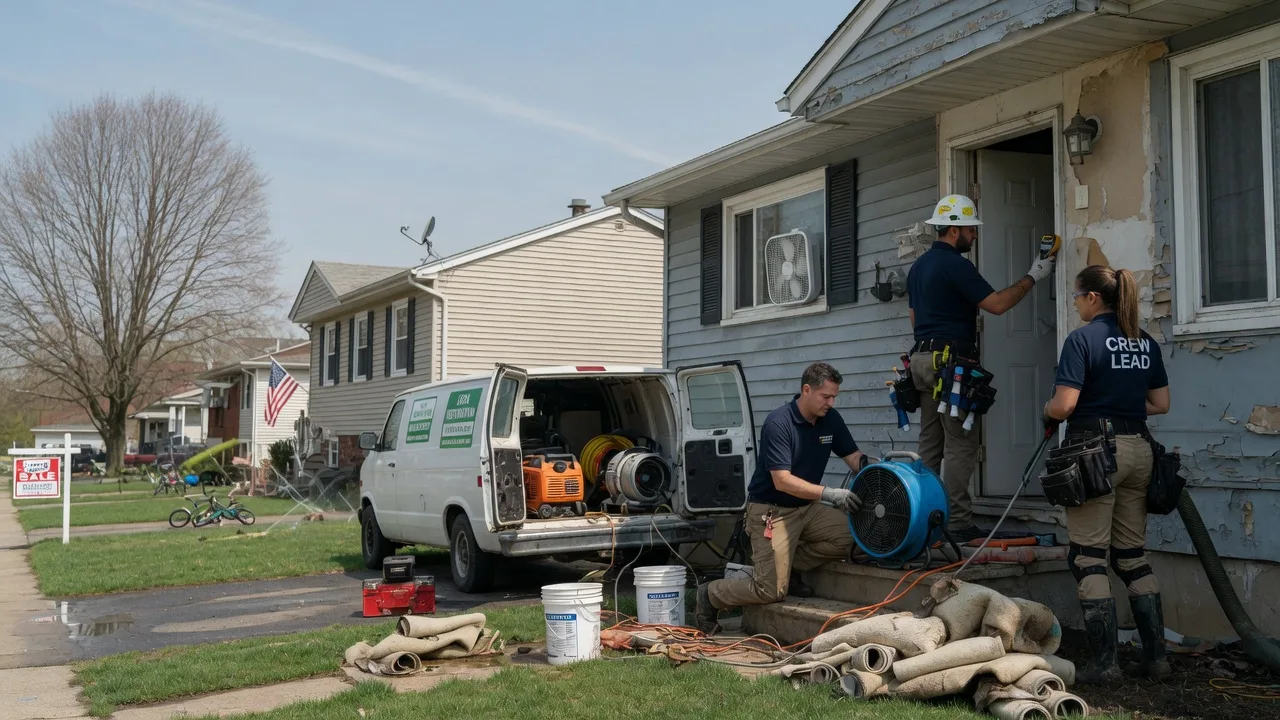 Flood Cleanup in Lidderdale, IA near me